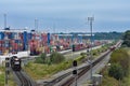 Inland Port Greer of SC Ports Authority Royalty Free Stock Photo