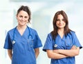 Two nurses Royalty Free Stock Photo