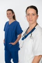 Two nurses Royalty Free Stock Photo