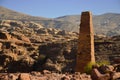 Two Obelisks, Petra Royalty Free Stock Photo