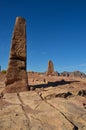 Two Obelisks, Petra Royalty Free Stock Photo