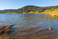 Two Oceans Lake Landscape Grand Teton National Park in Autumn Royalty Free Stock Photo