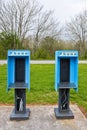 Old Abandoned Pay Phone Booth Royalty Free Stock Photo