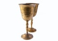 Bronze kiddush wine cups