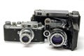 Two old cameras