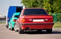 Two old German sport cars