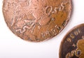 Two old russian coins