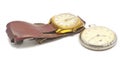 Two old watches Royalty Free Stock Photo