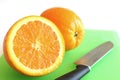 Two Oranges Royalty Free Stock Photo