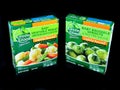 Two Packages of Green Giant Steamers Frozen Vegetables Royalty Free Stock Photo