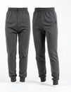 Two Pairs of Gray Sweatpants Isolated on White Background Apparel Mockups Royalty Free Stock Photo