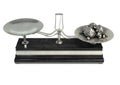 Two Pan Balance Scale And Platinum