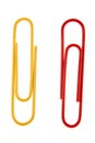 Two paper clips