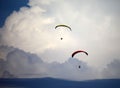 Two Paramotor Fliers