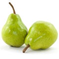 Two pears Royalty Free Stock Photo
