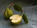 Two pears Royalty Free Stock Photo