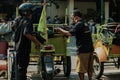 Two Pedicab Drivers