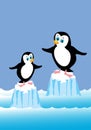 Two penguins Royalty Free Stock Photo