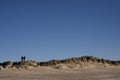 Two people on Danish dunes