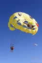 Two people Parasailing Royalty Free Stock Photo