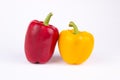 Two peppers Royalty Free Stock Photo