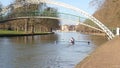 Two person scull boat in Bedford, United Kingdom