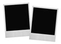 Two photo frames Royalty Free Stock Photo