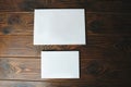 two photobooks of different size Royalty Free Stock Photo
