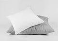 Two pillows , pillows on a white background