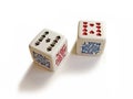 Two poker dice