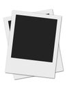Two polaroids Royalty Free Stock Photo