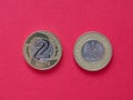 Two Polish Zloty coins, Poland