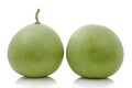 Two pomelo fruit. Royalty Free Stock Photo