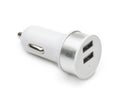 Two port USB car charger Royalty Free Stock Photo