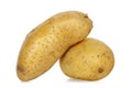 Two potatoes Royalty Free Stock Photo