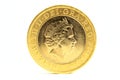 Two pound coin Royalty Free Stock Photo