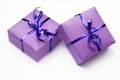 Two presents Royalty Free Stock Photo