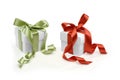 Two presents Royalty Free Stock Photo