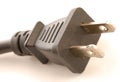 Two prong electrical plug Royalty Free Stock Photo