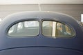 Two rear windows of 1940 Mercury car Royalty Free Stock Photo