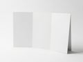 Two rectangular prisms isolated on white background Royalty Free Stock Photo