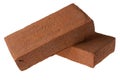 Two Red Ornamental Bricks