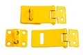 Two regular metal hasp