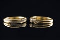 Two rings Royalty Free Stock Photo