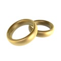 Two rings Royalty Free Stock Photo