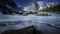 Two Rivers Lake at Rocky Mountain National Park Royalty Free Stock Photo