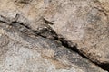 Two rocks diagonal close-up deep shadows detailed