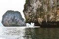 Two rocky islands in the Andaman sea