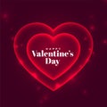 two romantic lover hearts valentines day lovely background
