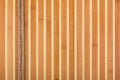 Two rope lying on a bamboo mat Royalty Free Stock Photo